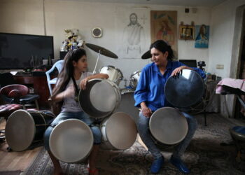 The “Girl Orchestra,” Daughter of the “Dhol Queen”