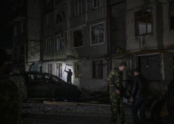 Stepanakert Shelled