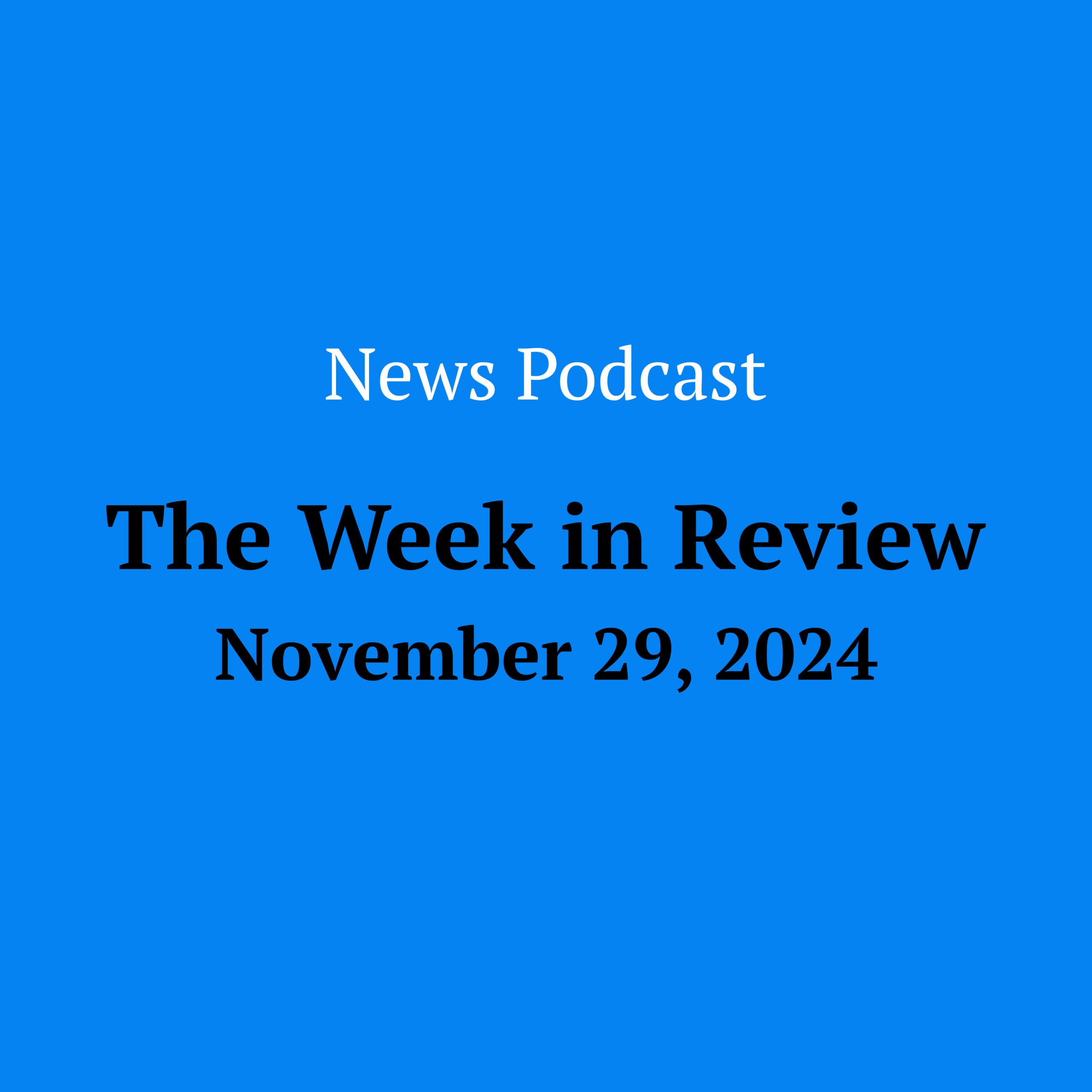 The Week in Review - EVN Report