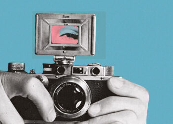 Analog photography salt graphic