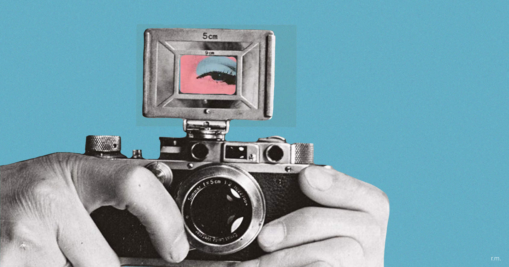 Analog photography salt graphic