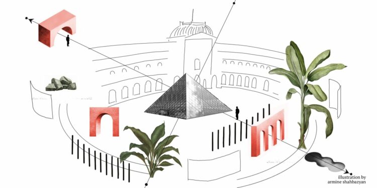 The Geometry of Power: From the Louvre to Yerevan