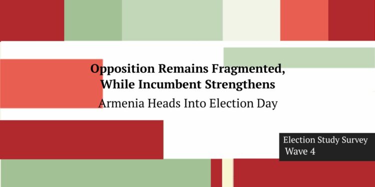 Opposition Remains Fragmented, While Incumbent Strengthens: Armenia Heads Into Election Day