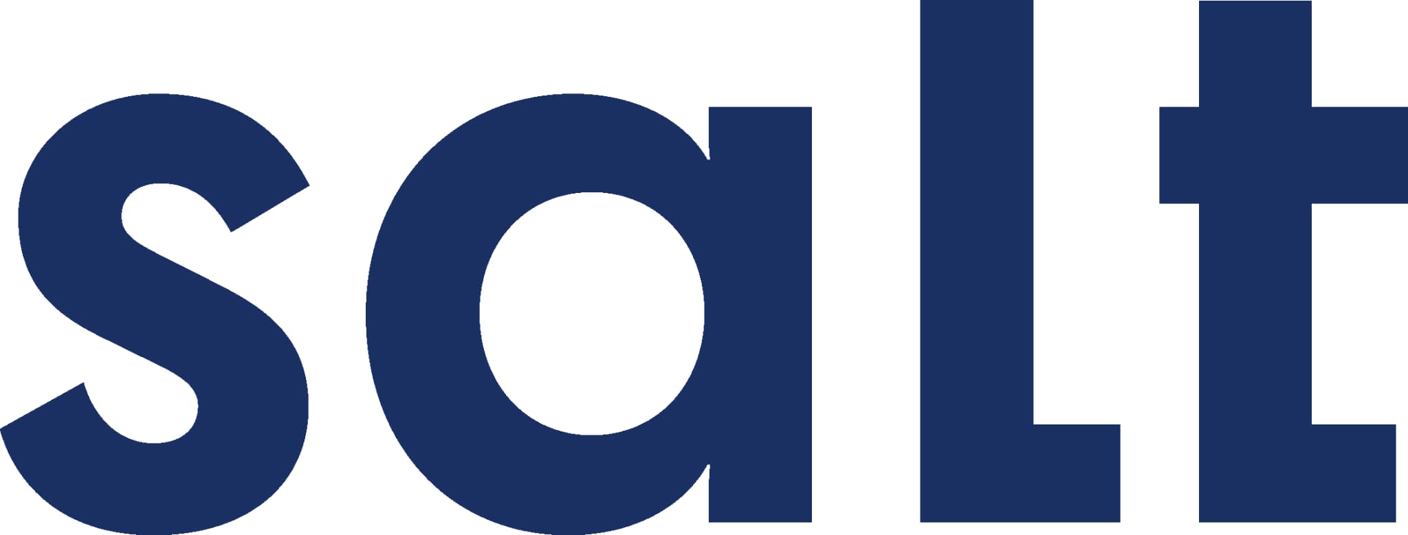 Salt logo dark blue