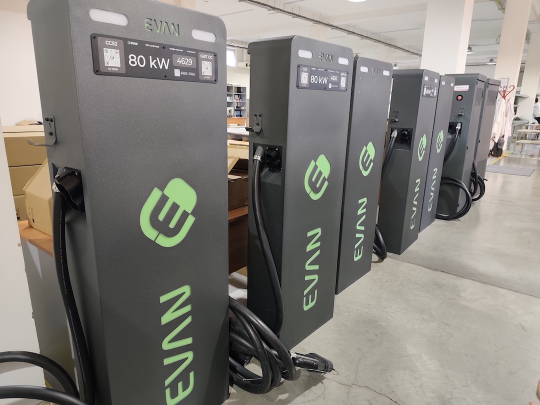 EVAN’s electric vehicle charging stations 3
